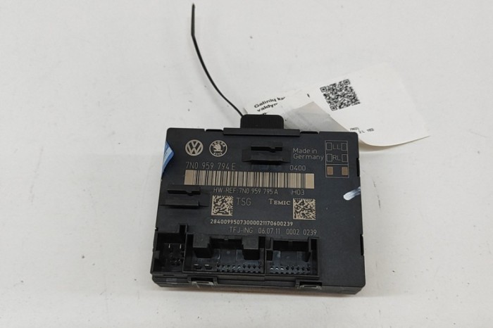 Modul de control ușă st&acirc;nga spate VW SHARAN 7N1, 7N2 2012 OEM: 7N0959794E,7N0959795A 31397334