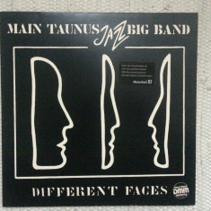 Main Taunus Jazz Big Band Different Faces 1987 disc vinyl lp muzica jazz VG++