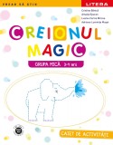 Creionul Magic. Caiet de activitati. Grupa mica 3-4 ani, Litera