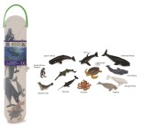 Cutie cu 12 minifigurine Animale marine - Set 2