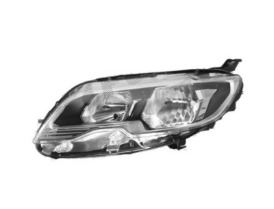 Far PEUGEOT 301, 01.2017-, partea Stanga, tip bec H1+H7+PY21W+W5W; electric; cu motor; halogen foto