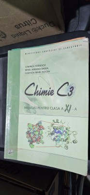 CHIMIE C3 CLASA A XII A VLADESCU BADEA DOICIN ART GRUP EDITORIAL foto