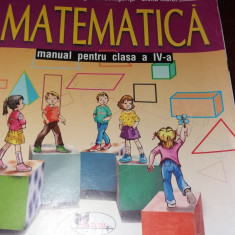 Matematica. Manual, clasa a IV-a de Aurel SI Elena Maior, Angelica Călugăriță