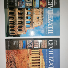 LOT 2 CARTI CIVILIZATII VOL 1 SI 2 -SUEDIA , ITALIA , CIPRU