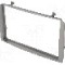 Rama adaptoare Alfa Romeo, 2 DIN, argintie, 4CARMEDIA -