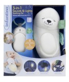 Jucarie de plus 3 in 1 cu lumini si sunete, B Kids, Foca