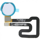Senzor de amprentă Alcatel Shine Lite (OT-5080X) flex alb AYB0000035C1