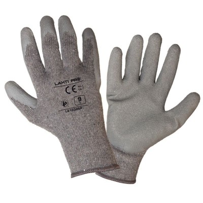 MANUSI LATEX CU POLIESTER-BUMBAC - 9, LAHTI PRO, L210309P foto