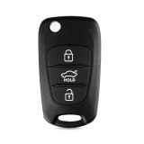 Carcasa cheie auto briceag cu 3 butoane HY-129, compatibil Hyundai AllCars, AutoLux