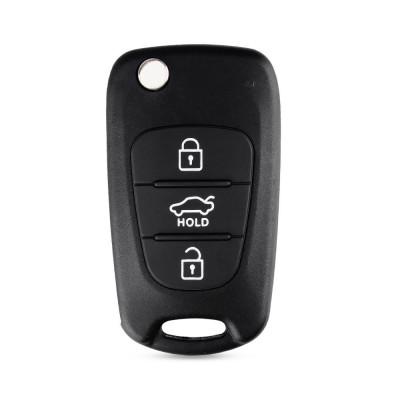 Carcasa cheie auto briceag cu 3 butoane HY-129, compatibil Hyundai AllCars foto