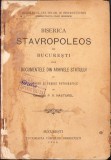 HST 975SPN Biserica Stavropoleos din București 1906 Năsturel, semnată Meteș