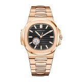 Ceas barbatesc Rollar Golden Indici luminosi Mecanic Automatic Auriu, Tevise