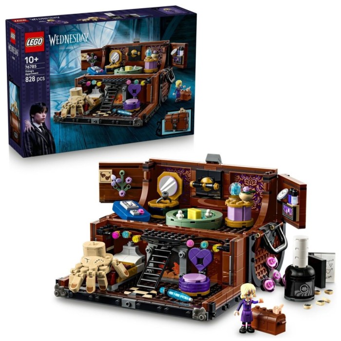 Set de Construcție Lego Wednesday 76785 Thing&#039;s Apartment 828 Piese