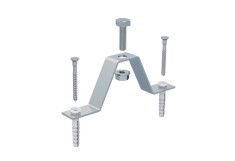 Suport consola prindere pe podea a canalului de cablu din sarma, sustinere maxim 60 kg