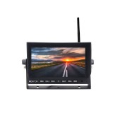 Monitor wireless TFT 7 inch Edotec pentru dube, camioane si utilaje
