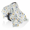 Protectie soare din muselina pentru scaun auto 0-13 kg (Model: Zoo), BabyJem