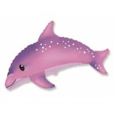 Balon folie delfin roz 96x70 cm