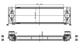 NRF 309039 Intercooler, compresor