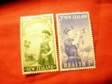 Serie Noua Zeelanda 1958 -75 Ani Organizatia de Tineret 2val., Nestampilat
