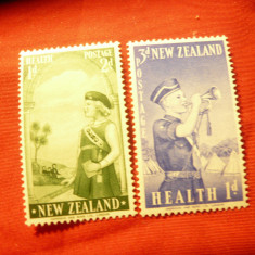 Serie Noua Zeelanda 1958 -75 Ani Organizatia de Tineret 2val.