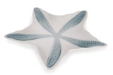 Cumpara ieftin Bol decorativ portelan alb albastru Stea de Mare 33x27,5x3,5h