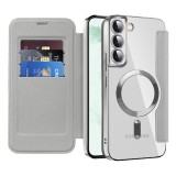 Husa Samsung Galaxy S22 Plus 5G Asteroid GSM SmartMag Book Case, gri