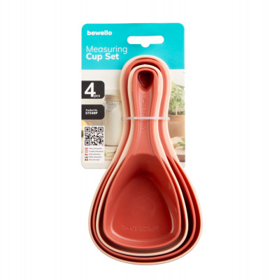 Set linguri de masura - plastic - 17 x 9,3 x 6 cm - 4 buc/pachet Best CarHome foto