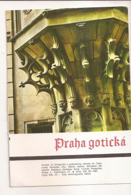 FA77-Carte Postala- CEHIA - Praga Goticka, necirculata foto