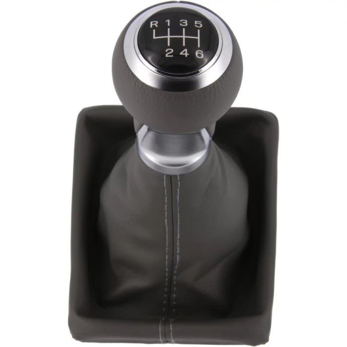 Nuca si manson schimbator manual 6 trepte negru pentru Audi A4 B8, Q5 8R, A5 8T, 8F