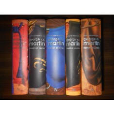 George R. R. Martin - Urzeala tronurilor 5 volume (2011, editie cartonata)