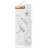 Cabluri Tranyoo, X4, Micro USB Cable, 1.5m, White