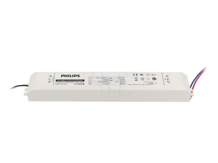 Alimentator LED 120W 24VDC CERTADRIVE