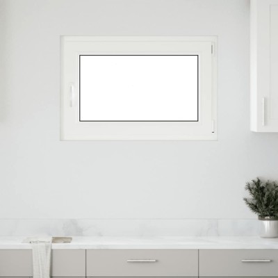 Fereastră de subsol &amp;bdquo;RISOR&amp;rdquo; 90x70 cm oscilo-batantă DIN dreapta, albă foto