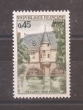 Franta 1969 - Castele, 2 serii, 4 poze, MNH