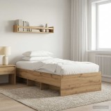 Cumpara ieftin Cadru de pat Stejar artizanal 80 x 200 cm Lemn prelucrat
