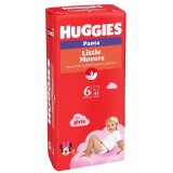 Scutece chilotel Huggies Pants, Skin Comfort, Nr. 6, Girl, 44 Buc, 15-25 Kg