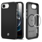 Husa pentru iPhone 16e - Spigen Enzo Aramid MagSafe - Matte Black
