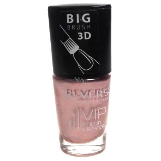 Lac de unghii Vip, 3D, Revers, maro, 12 ml, Nr 029 - sidefat