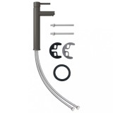 Cumpara ieftin Baterie mixer de baie, gri, 12x30 cm