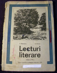 Lecturi literare - clasa a VI-a, manual lectura suplimentara, Epoca de Aur 1973 foto