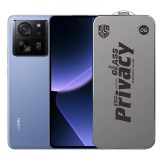 Folie de Protectie pentru Xiaomi Redmi 13T, TEO, Sticla Securizata ESD Antistatica, Super-X Privacy OG, Margini Negre, 0.30 mm, Transparent Inchis