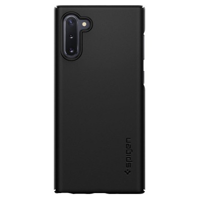 Husa Plastic Spigen Thin Fit pentru Samsung Galaxy Note 10 N970 / Samsung Galaxy Note 10 5G N971, Neagra 628CS27368 foto