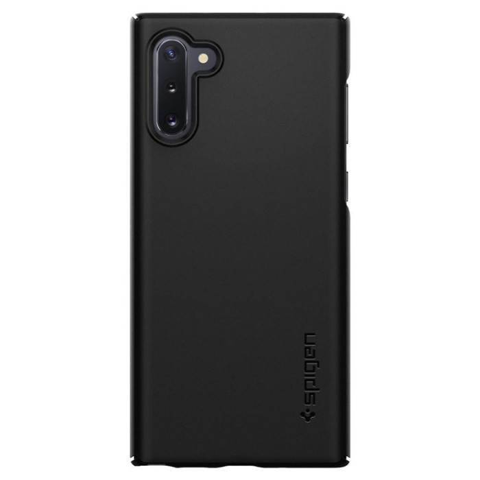 Husa Plastic Spigen Thin Fit pentru Samsung Galaxy Note 10 N970 / Samsung Galaxy Note 10 5G N971, Neagra 628CS27368