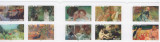 FRANTA-Pictura IMPRESIONISTA-Carnet cu 10 timbre pentru scrisori 20 g MNH, Nestampilat