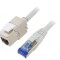 Prelungitor RJ45 S/FTP Cat6a 5m Gri