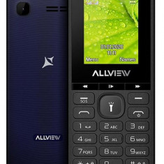 Telefon Allview L801, Ecran TFT 1.77inch, Bluetooth, Radio FM, 2G, Dual SIM (Albastru)