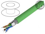 Cablu Ethernet Cat.5e Cu FRNC Verde