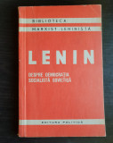 LENIN: Despre democrația socialistă sovietică