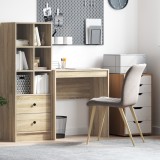 Birou vidaXL Stejar Sonoma, 70x40x76 cm, Lemn Prelucrat, Bej, Birou Calculator