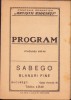 HST P2/735 Compania dramatică Artiștii asociați program stagiunea 1945-1946